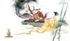 《大闹天宫》组画之《琴瑟友之》.jpg